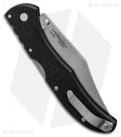 Cold Steel Range Boss Tri-Ad Lock Knife Black Zy-Ex (4" Stonewash) -Knives World Shop Cold Steel Range Boss Tri Ad Lock Knife Black Zy Ex 4 Stonewash 20KR5 BHQ 121189 LS Side