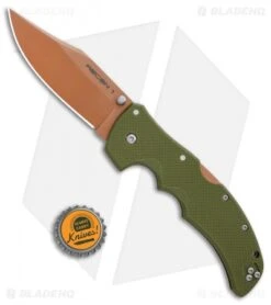 Cold Steel Recon 1 Clip Point Lockback Knife Desert Warrior G-10 (4" Copper) -Knives World Shop Cold Steel Recon 1 CP LB Desert Warrior G 10 Copper 27UAC BHQ 100068 jr bottlecap