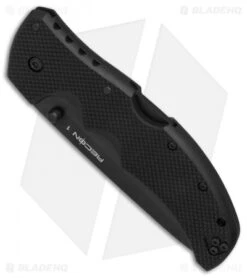 Cold Steel Recon 1 Tanto Lockback Knife G-10 (4" Black CPM-S35VN) 27BT -Knives World Shop Cold Steel Recon 1 Tanto G10 black BHQ 80755 er spine