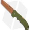 Cold Steel Recon 1 Tanto Lockback Knife Desert Warrior G-10 (4" Copper)