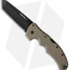 Cold Steel Recon 1 Tanto Lockback Knife FDE G-10 (4" Black)