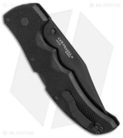 Cold Steel Recon 1 Clip Point Lockback Knife G-10 (4" Black CPM-S35VN) 27BC -Knives World Shop Cold Steel Recon 1 clip point black G10 black BHQ 80754 er side jr