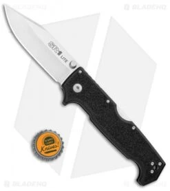 Cold Steel SR1 Lite Tri-Ad Lock Knife Black Griv-Ex (4" Satin) 62K1 10 Cold Steel SR1 Lite Tri-Ad Lock Knife Black Griv-Ex (4" Satin) 62K1 -Knives World Shop Cold Steel SR1 Lite Tri Ad Black Griv Ex Satin 62K1 BHQ 106721 jr bottlecap