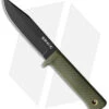 Cold Steel SRK Compact Fixed Blade Knife OD Green Kray-Ex (5" Black SK-5) -Knives World Shop Cold Steel SRK Compact SK 5 OD Green Black BHQ 158053 jr