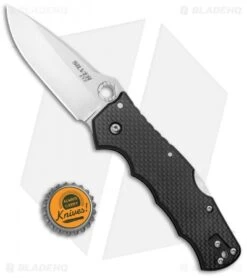Cold Steel Silver Eye Elite Tri-Ad Lock Knife Carbon Fiber (3.5" Satin) 62QCFB -Knives World Shop Cold Steel Silver Eye Elite Tri Ad Lock CF Satin 62QCFB BHQ 121237 jr bottlecap