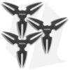 Cold Steel Throwing Stars Black Stainless Steel (3 Pack) 15STR3PK -Knives World Shop Cold Steel Throwing Stars 3 Pack BHQ 176997 jr