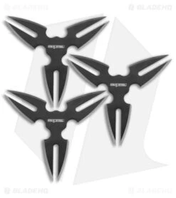 Cold Steel Throwing Stars Black Stainless Steel (3 Pack) 15STR3PK