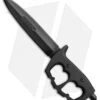 Cold Steel Trench Knife Rubber Trainer Fixed Blade (7.5" Black) 92R80TPZ