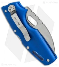 Cold Steel Tuff Lite Tri-Ad Lock Knife Blue (2.5" Satin) 20LTB -Knives World Shop Cold Steel Tuff Lite Tri Ad Blue 20LTB BHQ 51967 jr side