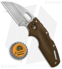 Cold Steel Tuff Lite Tri-Ad Lock Knife Flat Dark Earth (2.5" Satin) 20LTF -Knives World Shop Cold Steel Tuff Lite Tri Ad Flat Dark Earth 20LTF BHQ 51975 jr bottlecap 2