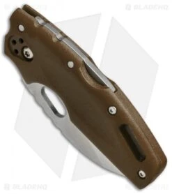 Cold Steel Tuff Lite Tri-Ad Lock Knife Flat Dark Earth (2.5" Satin) 20LTF -Knives World Shop Cold Steel Tuff Lite Tri Ad Flat Dark Earth 20LTF BHQ 51975 jr spine