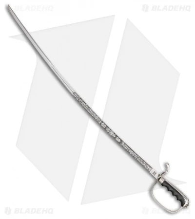 Cold Steel U.S. Army Officer's Saber Sword (32" Satin Etched) 3 Cold Steel U.S. Army Officer's Saber Sword (32" Satin Etched)