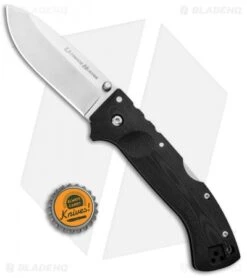 Cold Steel Ultimate Hunter Tri-Ad Lockback Knife G-10 (3.5" Satin) 30ULH -Knives World Shop Cold Steel Ultimate Hunter Tri Ad LB G 10 Satin 30ULH BHQ 28916 jr bottlecap