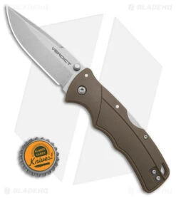 Cold Steel Verdict Tri-Ad Lock Knife Spear Point FDE GFN (3" SW) -Knives World Shop Cold Steel Verdict Tri AD Lock Knife Spear point FDE GFN 3in SW BHQ 139977 td size