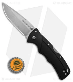 Cold Steel Verdict Tri-Ad Lock Knife Spear Point Black GFN (3" SW) -Knives World Shop Cold Steel Verdict Tri Ad LK Spear Point Black GFN 3in SW BHQ 139976 td size