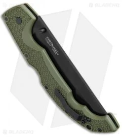 Cold Steel Voyager L.E. Rawles Tanto Tri-Ad Lock Knife Green (5.5" SW) 29UXTGH -Knives World Shop Cold Steel Voyager L.E. Rawies Tanto Tri Ad LB SW 29UXTGH BHQ 44020 jr side