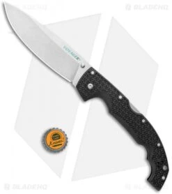 Cold Steel Voyager XL Drop Point Tri-Ad Lockback Knife (5.5" Stonewash) 29AXB -Knives World Shop Cold Steel Voyager XL DP Tri Ad LB SW 29AXB BHQ 121210 jr bottlecap