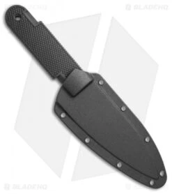 Cold Steel K-4 Fixed Blade Neck Knife W/ Sheath (4" Satin) 53T4P -Knives World Shop Cold steel K4 neck knife sheath satin BHQ 6328 er sheath