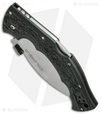 Cold Steel Colossus I Lockback Knife Green/Black (4" Satin) 28DWA 5 Cold Steel Colossus I Lockback Knife Green/Black (4" Satin) 28DWA - Image 3
