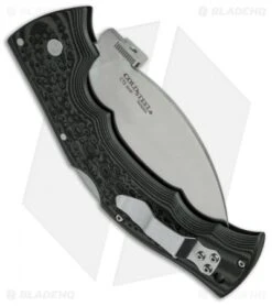 Cold Steel Colossus I Lockback Knife Green/Black (4" Satin) 28DWA 6 Cold Steel Colossus I Lockback Knife Green/Black (4" Satin) 28DWA -Knives World Shop cold steel colossus 28dwa side cm
