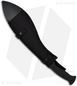 Cold Steel Kukri Machete (13" Black) 97KMS -Knives World Shop cold steel kukri machete 97kms sheath