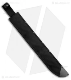 Cold Steel Latin D-Guard Machete (21" Black) 97AD21S -Knives World Shop cold steel machete d guard 21in 97ad21z BHQ 34625 dl sheath