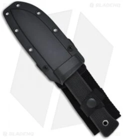 Cold Steel Master Hunter Fixed Blade Knife Black Kraton (4.5" San Mai III) 36JSK -Knives World Shop cold steel master hunter 36jsk sheath