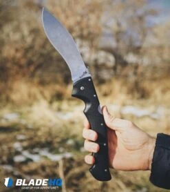 Cold Steel Rajah II Lockback Knife (6" Stonewash AUS-10A) 62JL -Knives World Shop cold steel rajah ii 62kgc BHQ 2585 dl