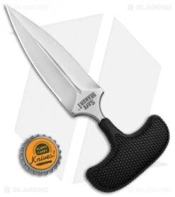 Cold Steel Safe Maker I Push Dagger Knife (4.5" Stonewash AUS-8A) 12DBST 9 Cold Steel Safe Maker I Push Dagger Knife (4.5" Stonewash AUS-8A) 12DBST -Knives World Shop cold steel safe maker i 12DBST BHQ 2440 jr botttlecap