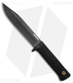 Cold Steel SRK Survival Rescue Knife Tactical Fixed Blade (6" Black SK-5)