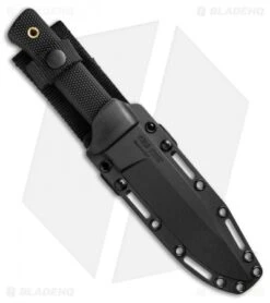 Cold Steel SRK Survival Rescue Knife Tactical Fixed Blade (6" Black SK-5) -Knives World Shop cold steel srk tactical BHQ 52053 dl sheath