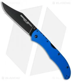 Cold Steel Broken Skull IV Knife Blue G-10 (4" Black CTS-XHP) 54SBLU