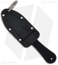 Cold Steel Super Edge Fixed Blade Neck Knife (2" Satin Serr) 42SS -Knives World Shop cold steel super edge 42ss sheath