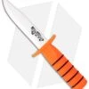 Cold Steel Survival Edge Knife Orange Fixed Blade (5" Satin) 80PH