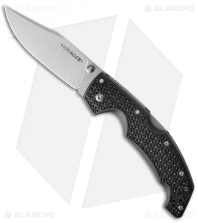 Cold Steel Voyager Large Clip Point Tri-Ad Lock Knife (4" Stonewash) 29AC 3 Cold Steel Voyager Large Clip Point Tri-Ad Lock Knife (4" Stonewash) 29AC